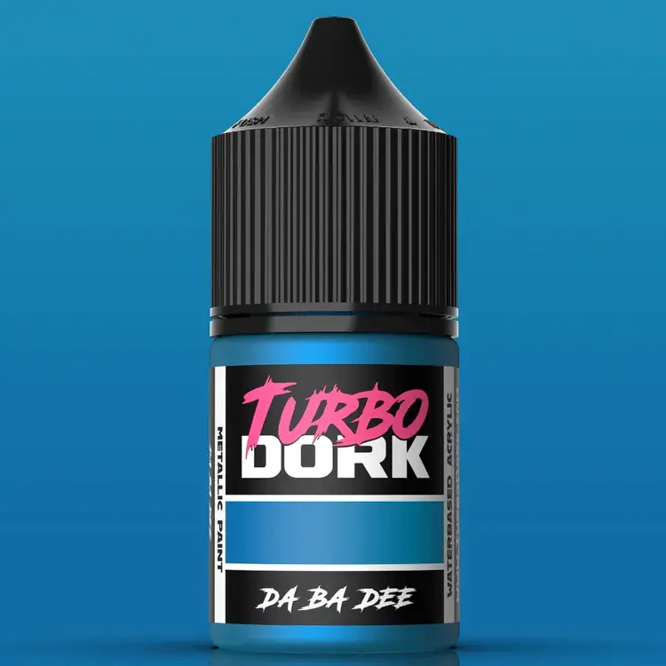 Turbo Dork Da Ba Dee Metallic Acrylic Paint 22ml Bottle