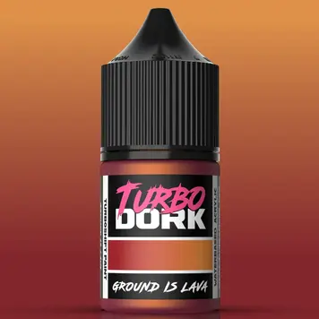 Turbo Dork Ground Is Lava TurboShift Acrylic Paint 22ml Bottle