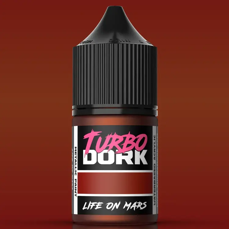 Turbo Dork Life On Mars Metallic Acrylic Paint 22ml Bottle