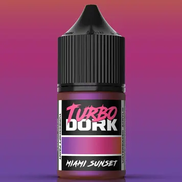 Turbo Dork Miami Sunset TurboShift Acrylic Paint 22ml Bottle