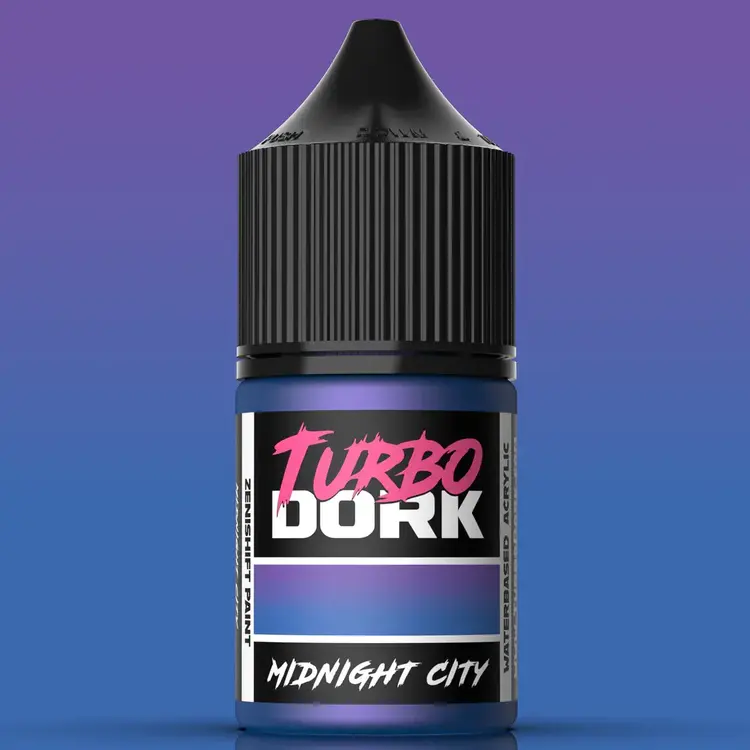 Turbo Dork Midnight City ZeniShift Acrylic Paint 22ml Bottle