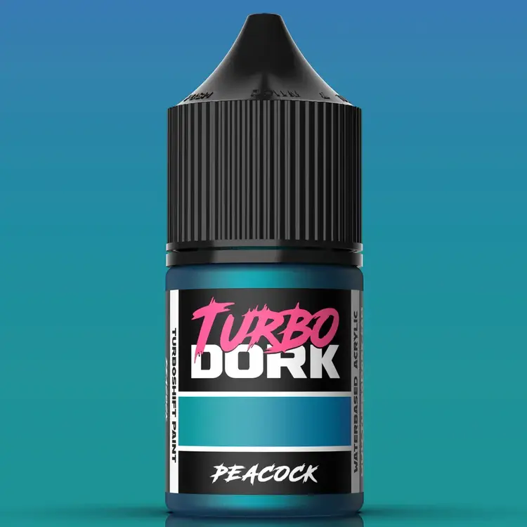 Turbo Dork Peacock TurboShift Acrylic Paint 22ml Bottle