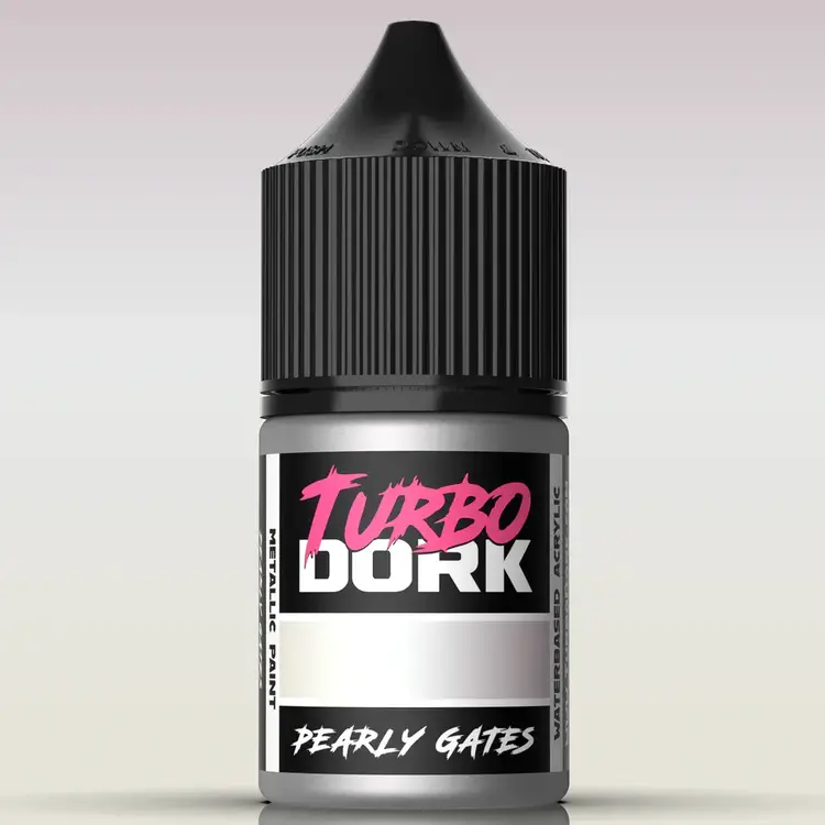 Turbo Dork Pearly Gates Metallic Acrylic Paint 22ml Bottle