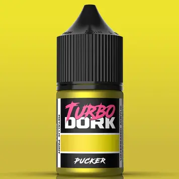Turbo Dork Pucker Metallic Acrylic Paint 22ml Bottle