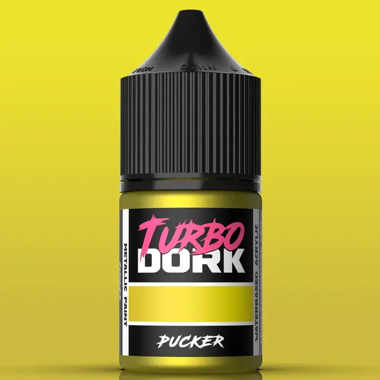 Turbo Dork Pucker Metallic Acrylic Paint 22ml Bottle