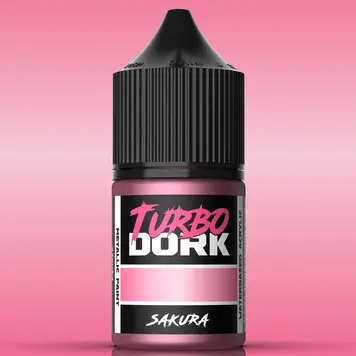 Turbo Dork Sakura Metallic Acrylic Paint 22ml Bottle