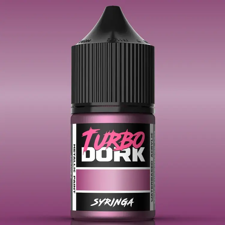 Turbo Dork Syringa Metallic Acrylic Paint 22ml Bottle