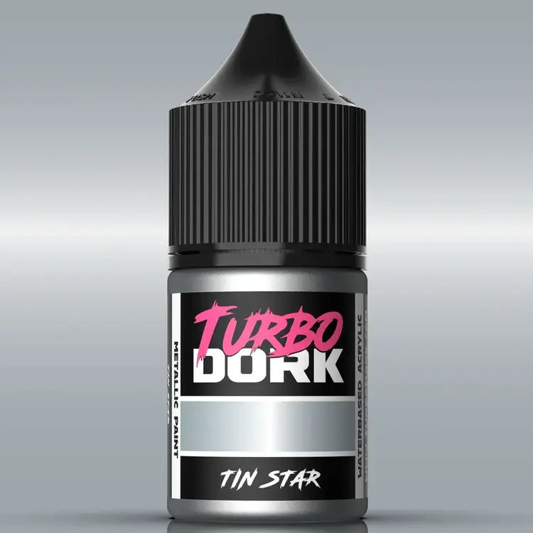 Turbo Dork Tin Star Metallic Acrylic Paint 22ml Bottle