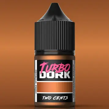 Turbo Dork Two Cents Metallic Acrylic Paint 22ml Bottle