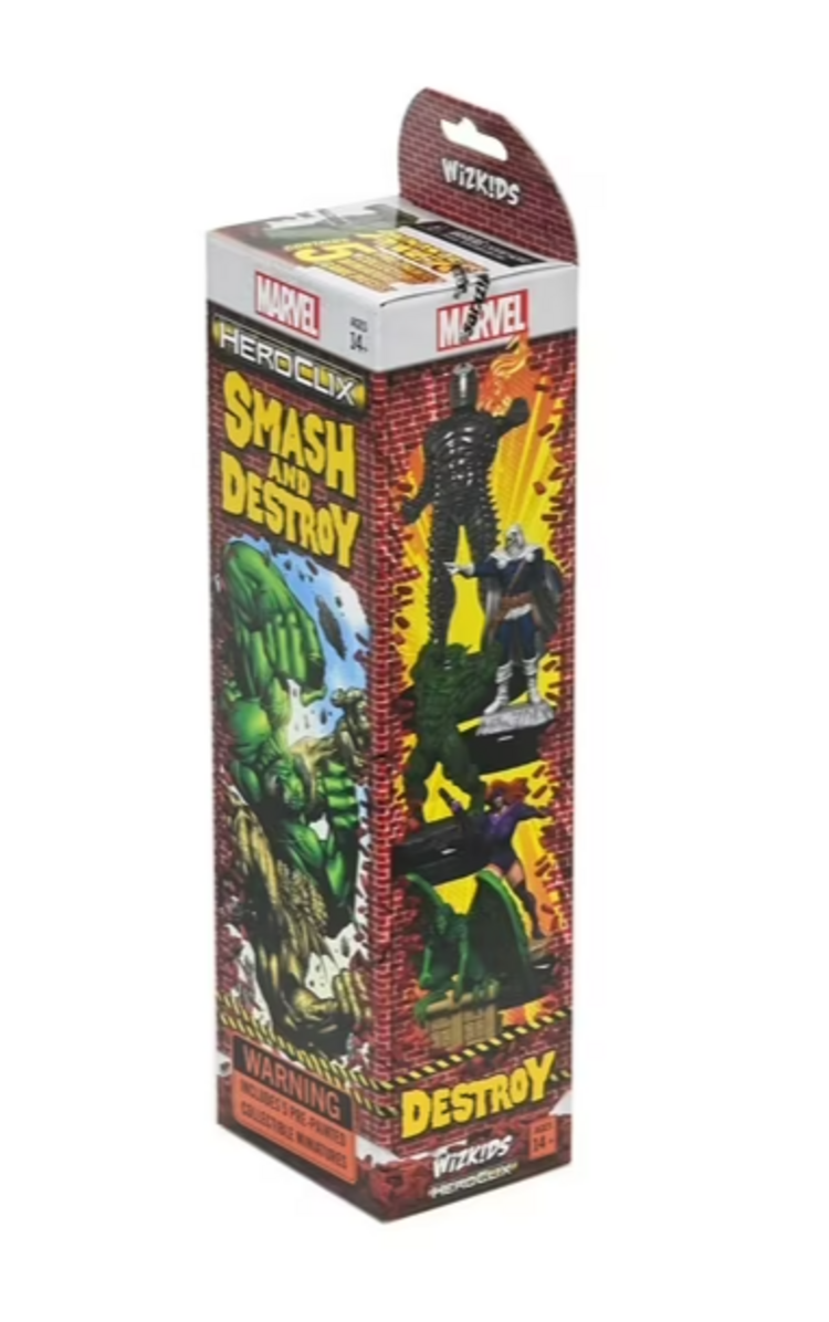 Marvel HeroClix: Smash and Destroy Booster
