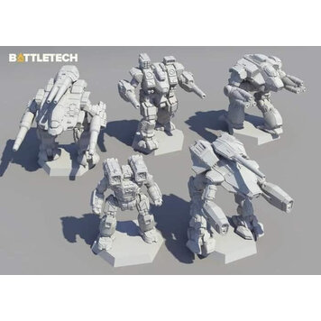 Battletech: Clan Heavy Star Miniatures Pack