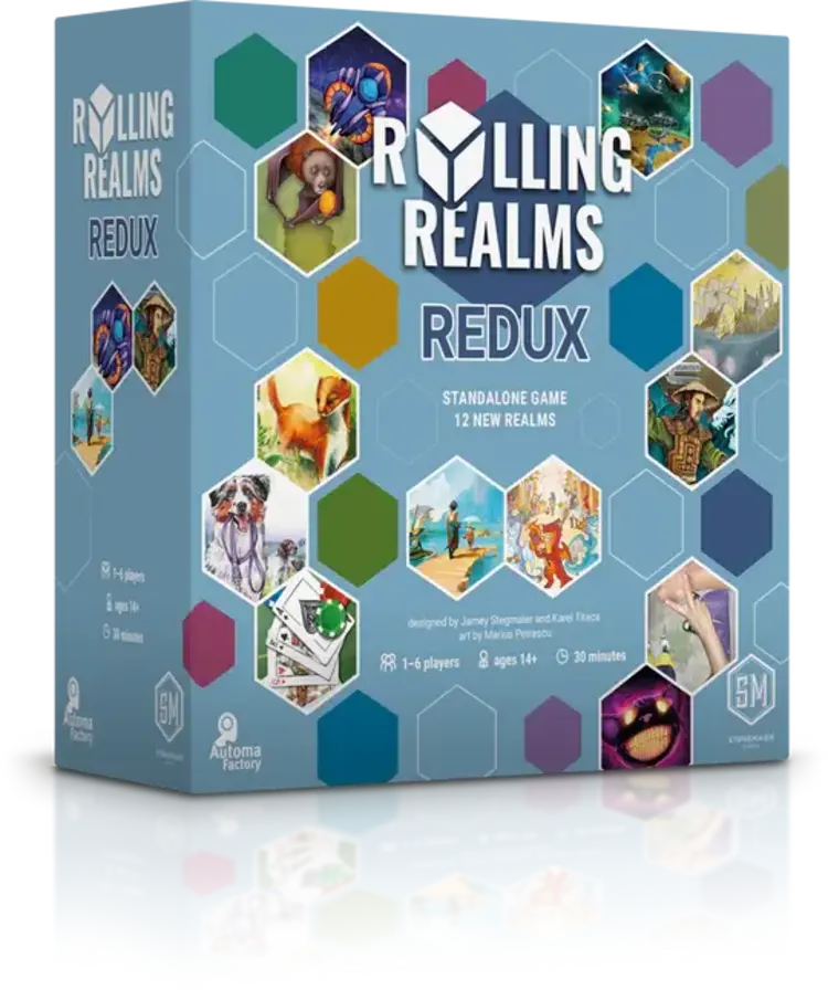 Stonemaier Games Rolling Realms: Redux