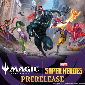 Wizards of the Coast Marvel Super Heroes Prerelease Event