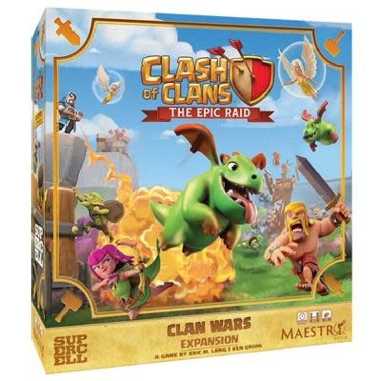 Maestro Media Clash of Clans: The Epic Raid - Clan Wars Expansion