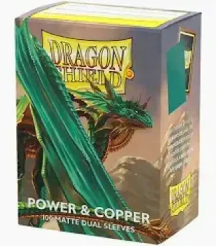 Dragon Shield: Matte Dual Power/Copper (100)