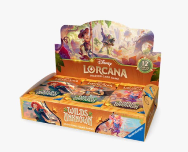 Disney Lorcana TCG: Wilds Unknown - Booster Display