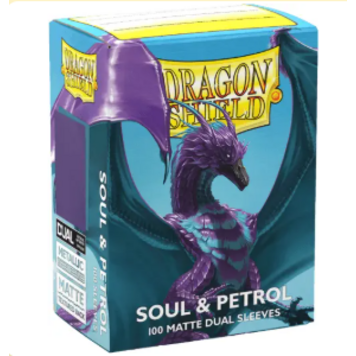 Dragon Shield: Matte Dual Soul/Petrol (100)