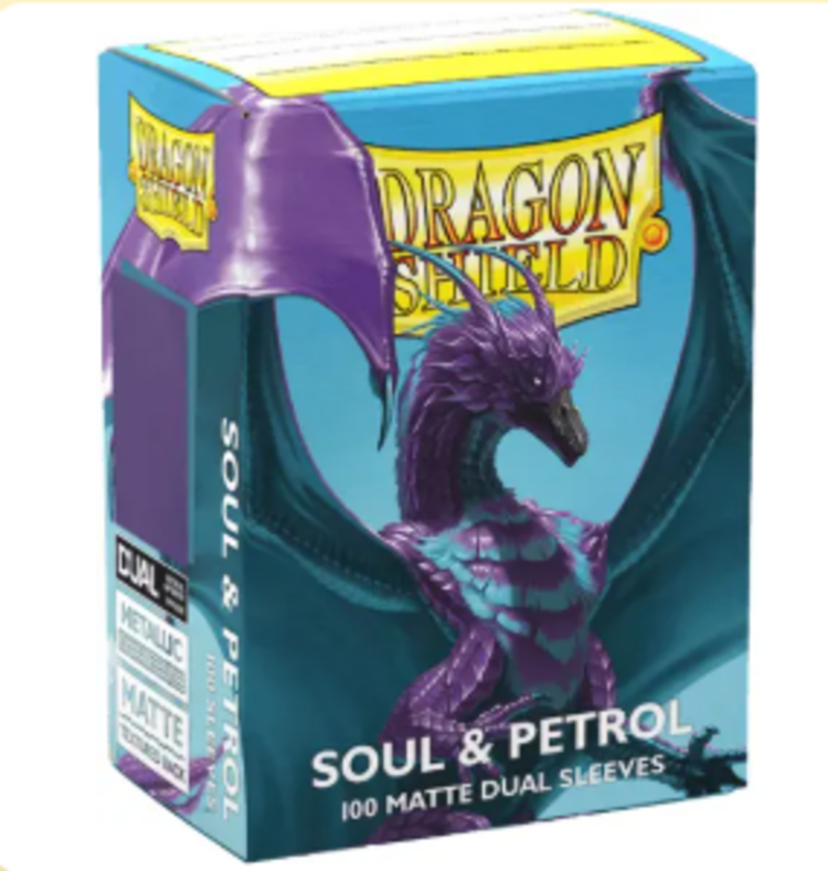 Dragon Shield: Matte Dual Soul/Petrol (100)