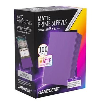Gamegenic: Matte Prime Sleeves Purple