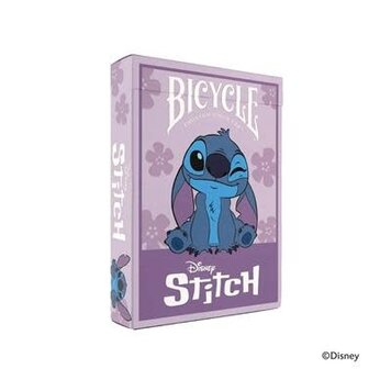 U.S. Playing Card Co. Bicycle: Stitch - Purple