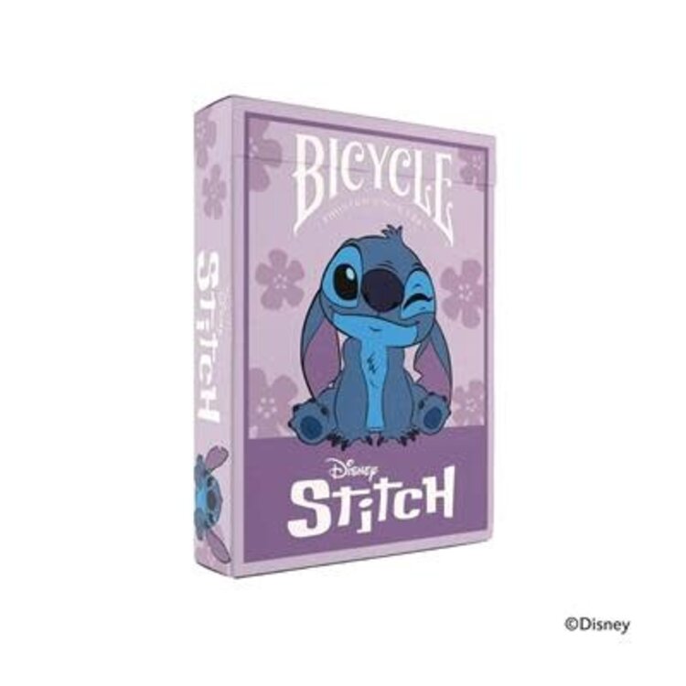 U.S. Playing Card Co. Bicycle: Stitch - Purple