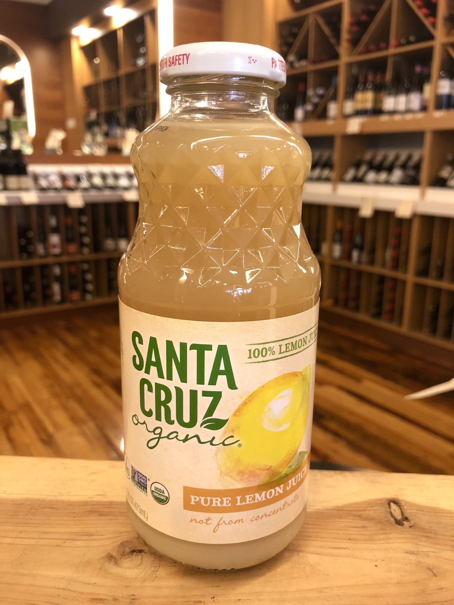 Santa Cruz Lemon Juice Downtown Wine Spirits