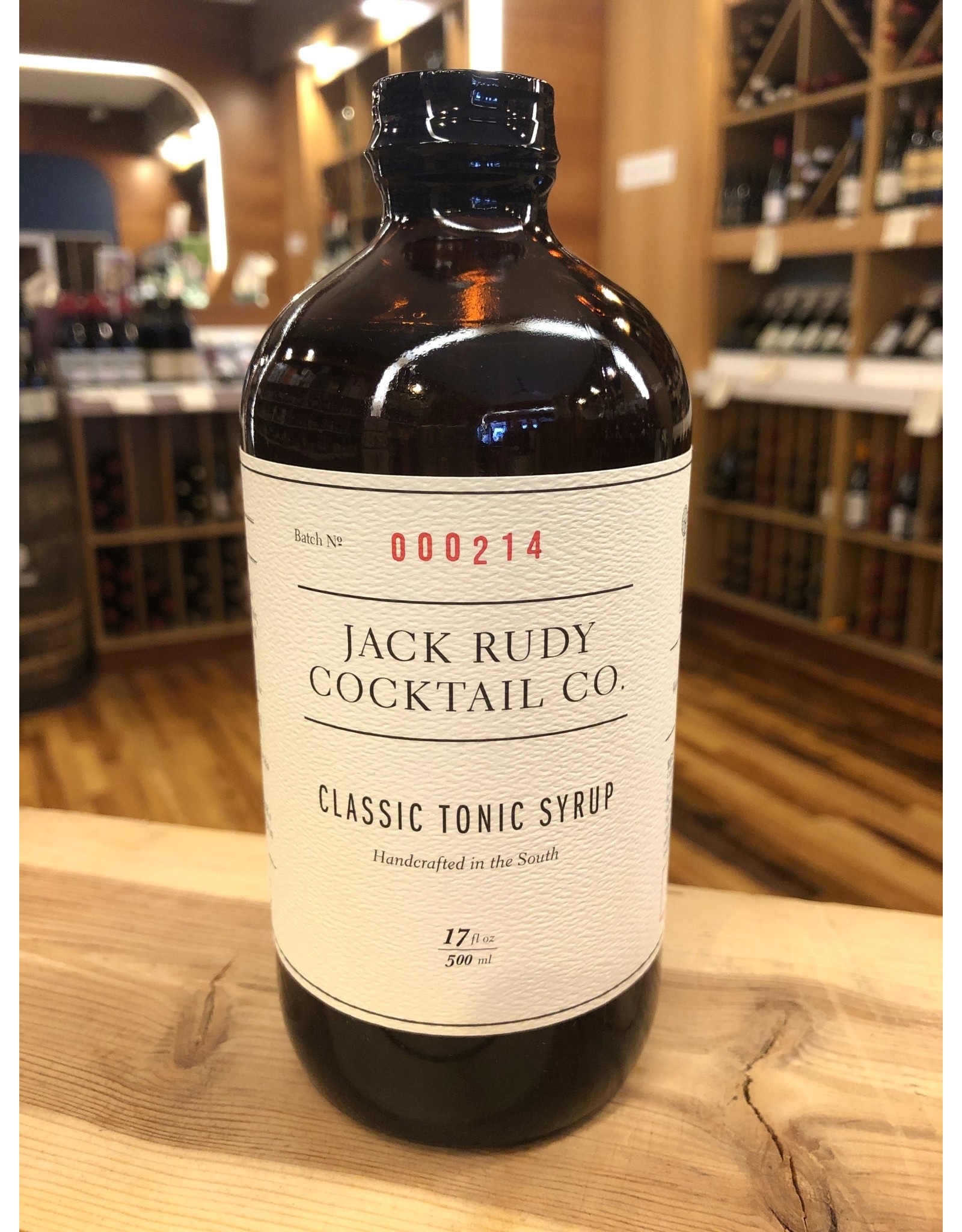 Jack Rudy Tonic Syrup - 17 oz.
