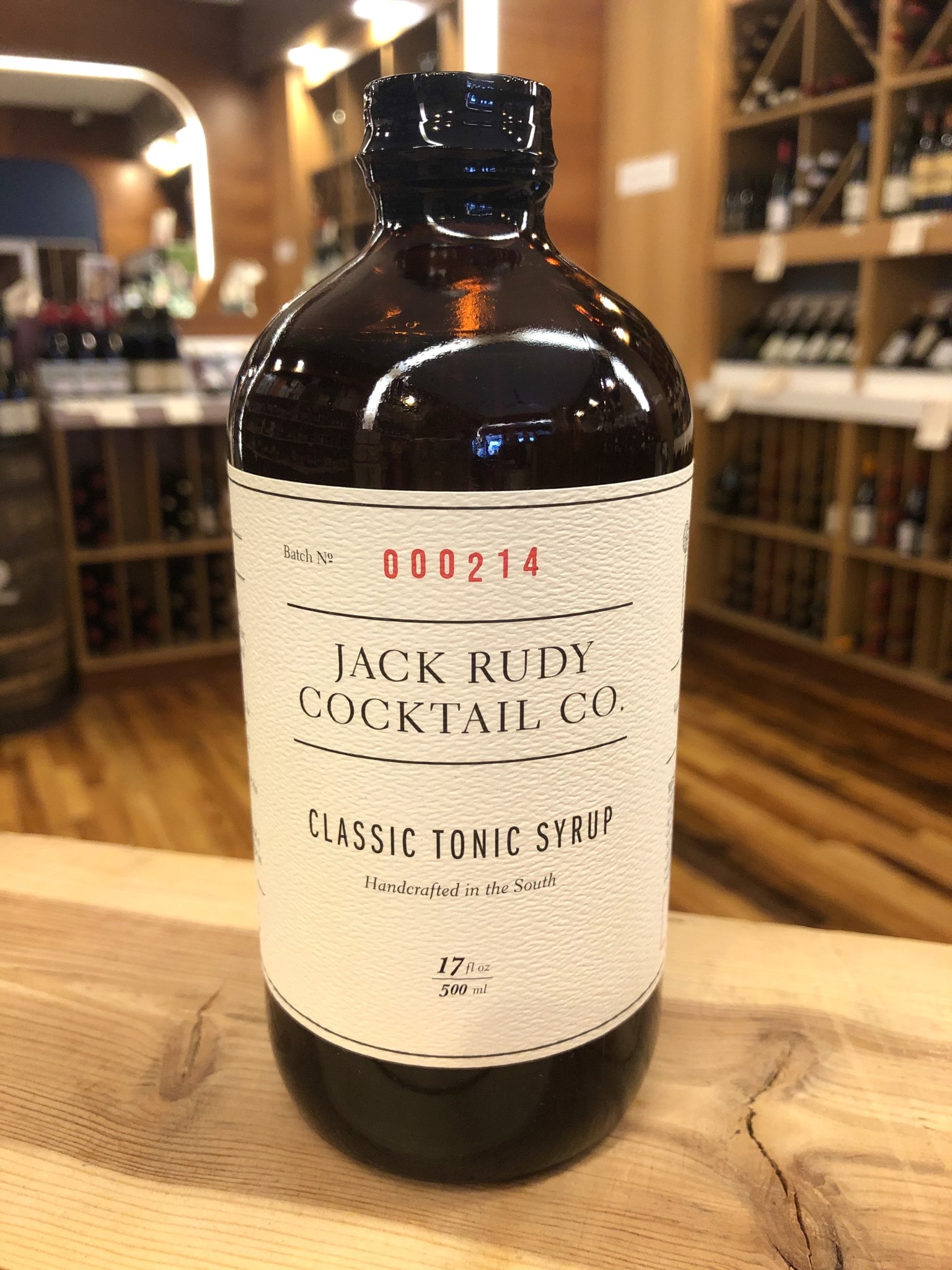 Jack Rudy Tonic Syrup - 16 oz. - Downtown Wine + Spirits