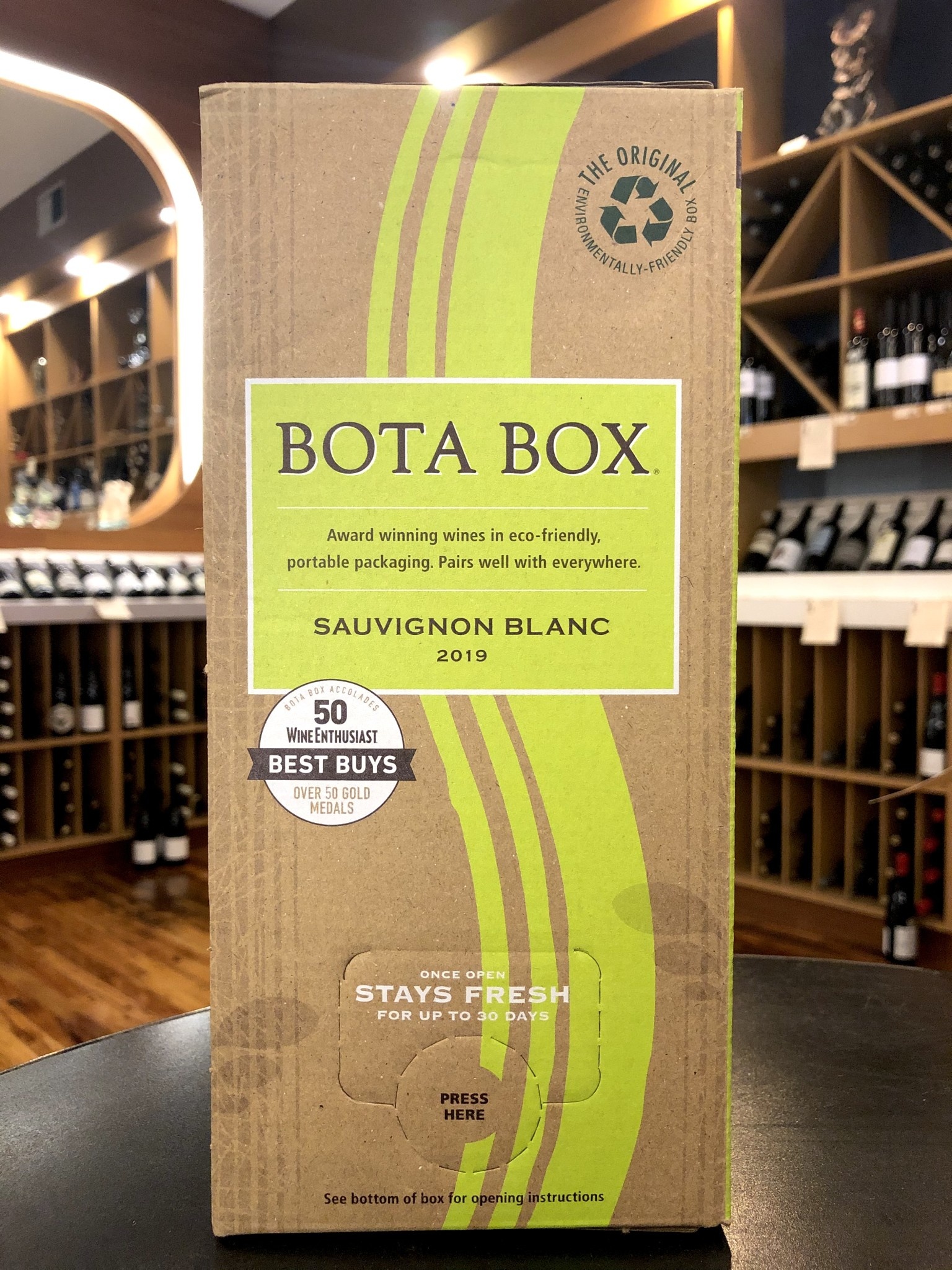 Bota Box Sauv Blanc 3 Liter Downtown Wine + Spirits
