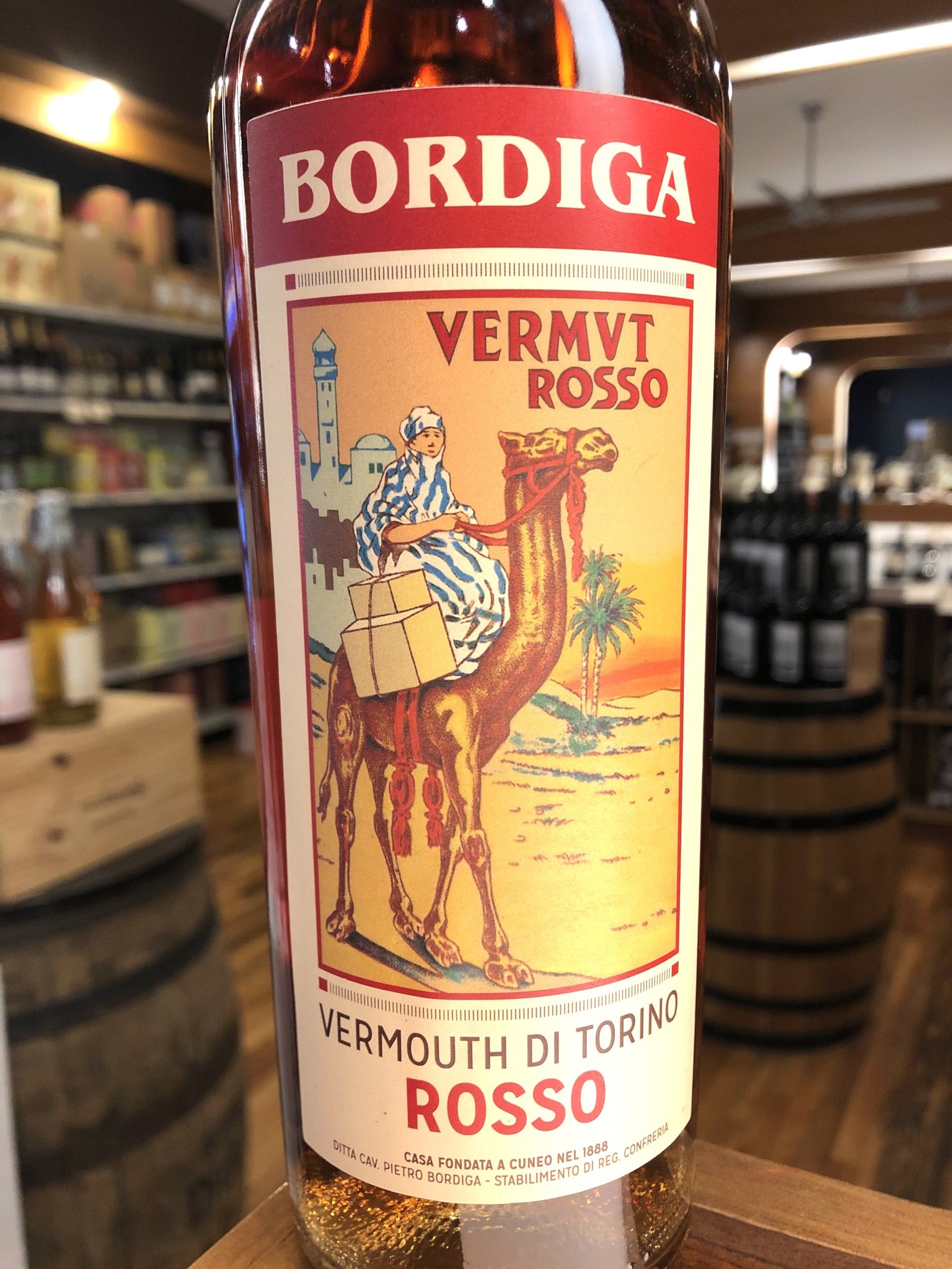 Bordiga Rosso Vermouth 750 ML Downtown Wine + Spirits