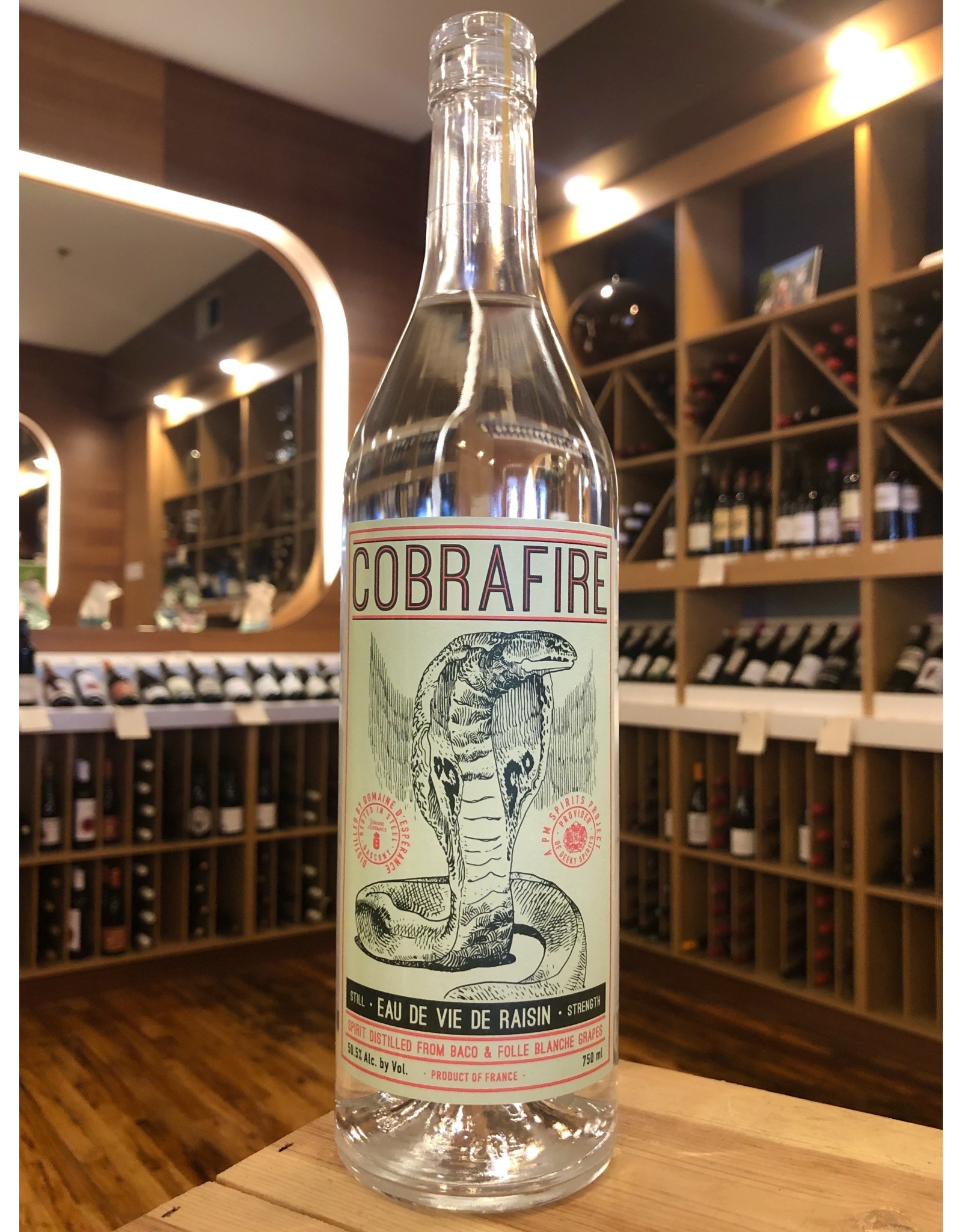 Cobrafire Eau de Vie de Raisin - 750 ML