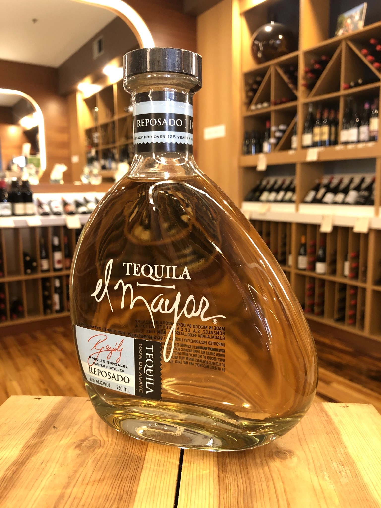 El Mayor Reposado Tequila 750 ML Downtown Wine + Spirits