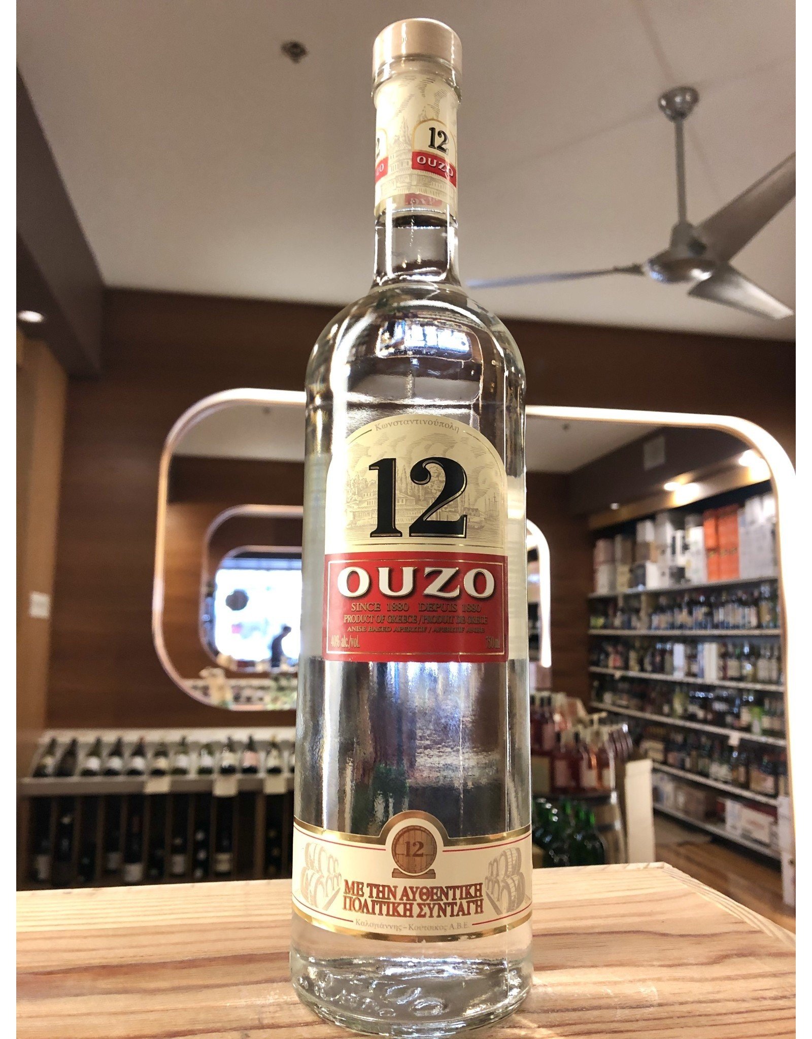 Ouzo #12 - 750 ML - Downtown Wine + Spirits