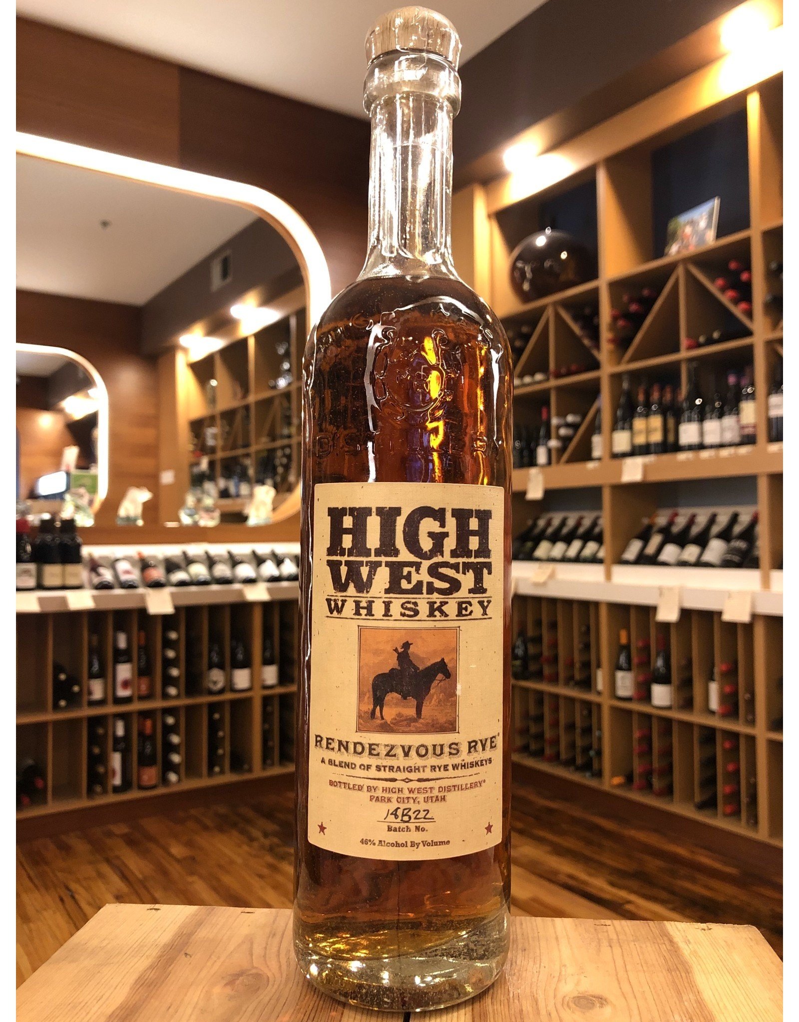 High West Rendezvous Rye 750 ML Downtown Wine + Spirits