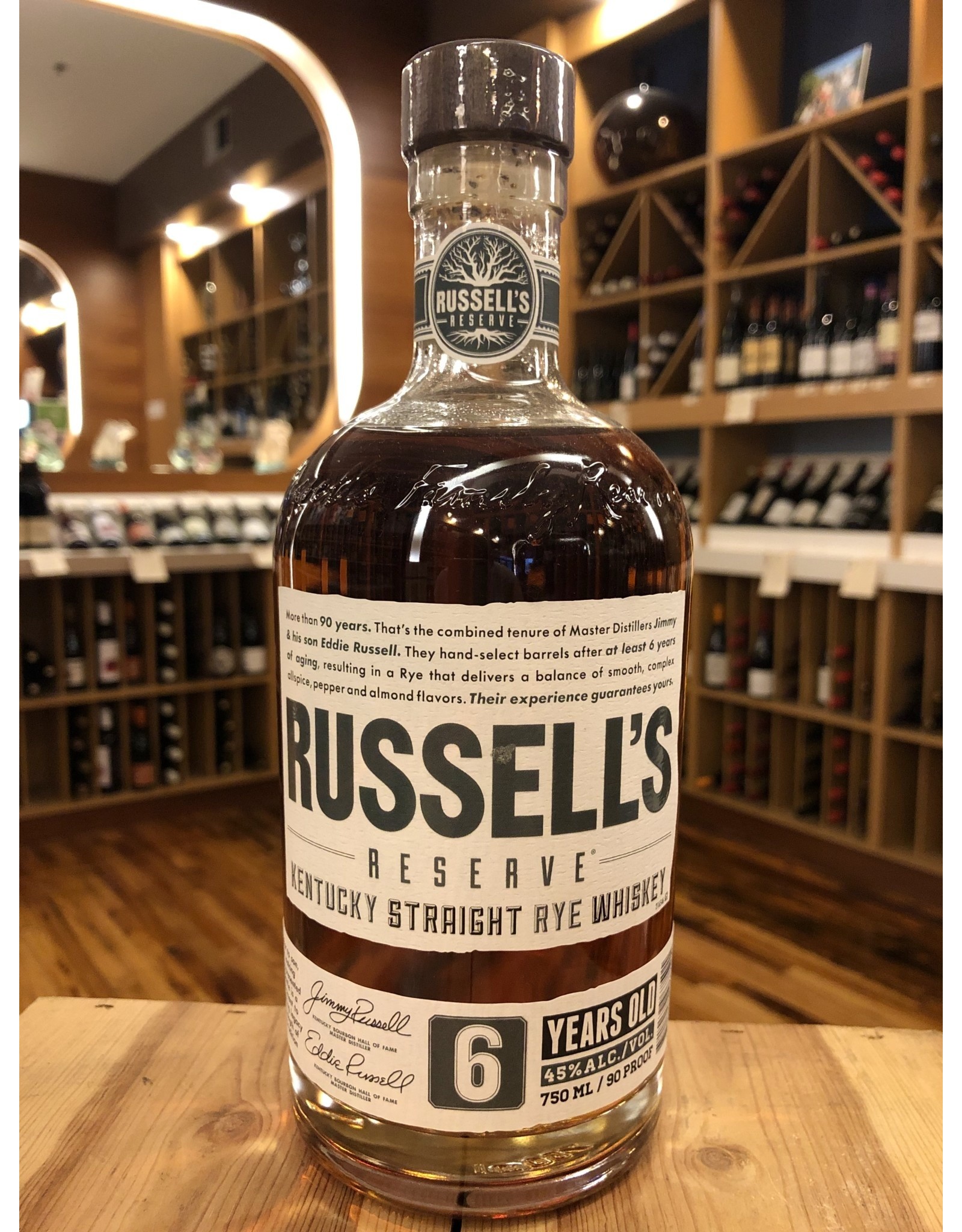 Russell's Reserve 6 Year Rye - 750 ML