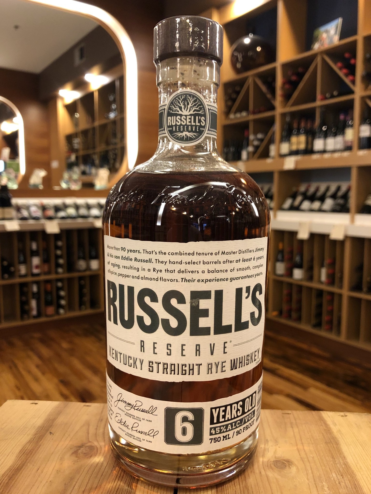 Russell's Reserve 6 Year Rye - 750 ML - Downtown Wine + Spirits