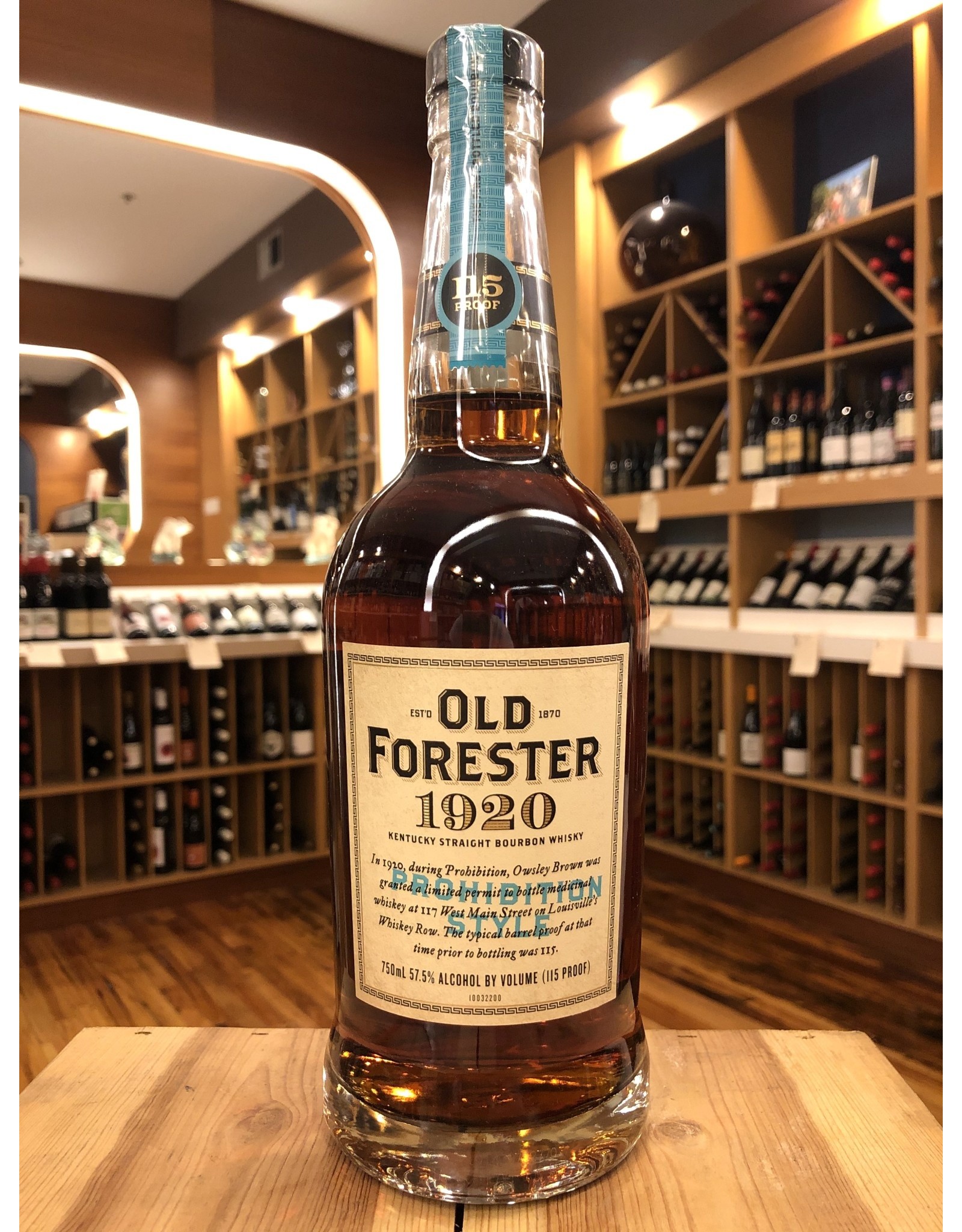 Old Forester 1920 Prohibition Style Bourbon - 750 ML