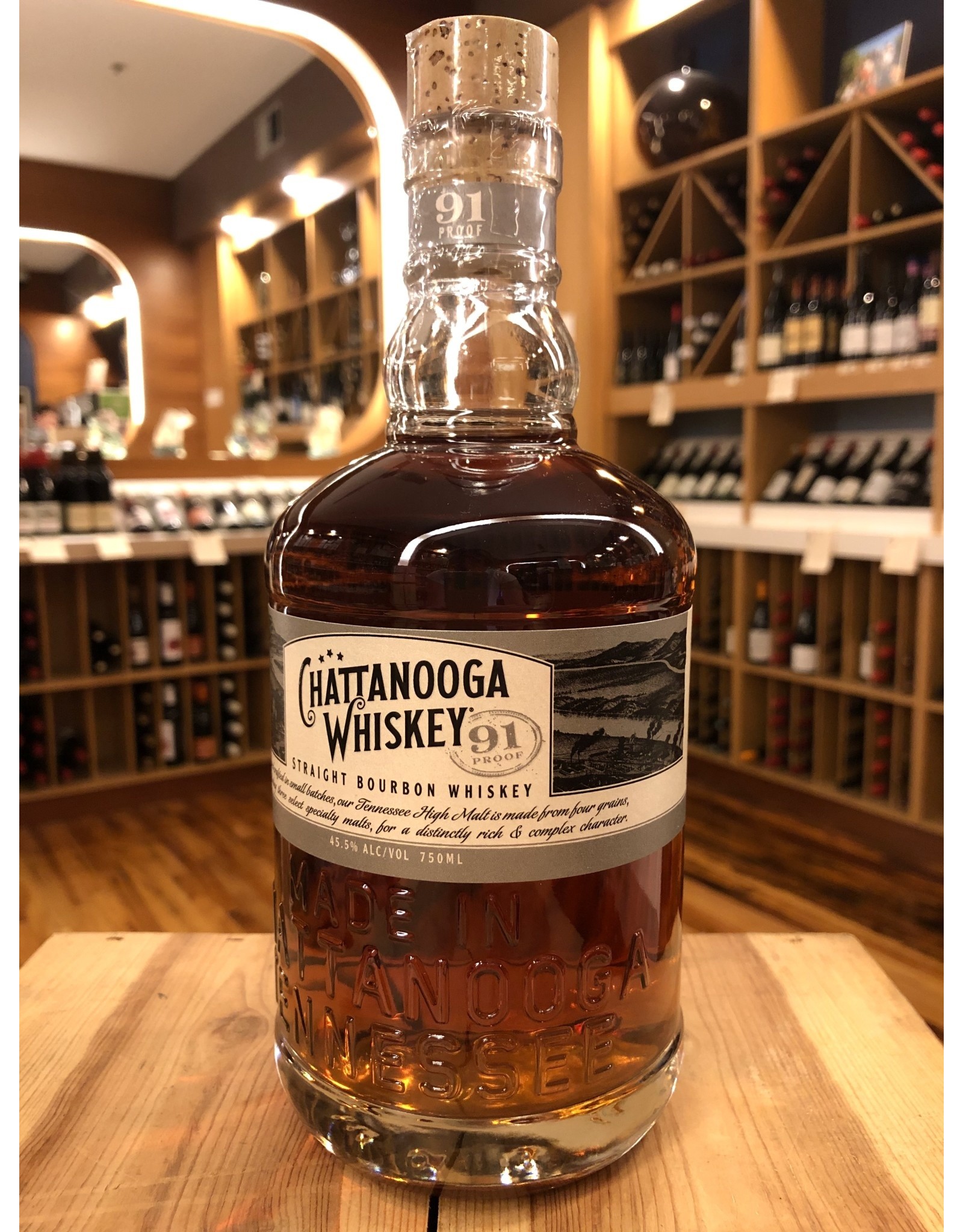 Chattanooga Whiskey 91 proof - 750 ML