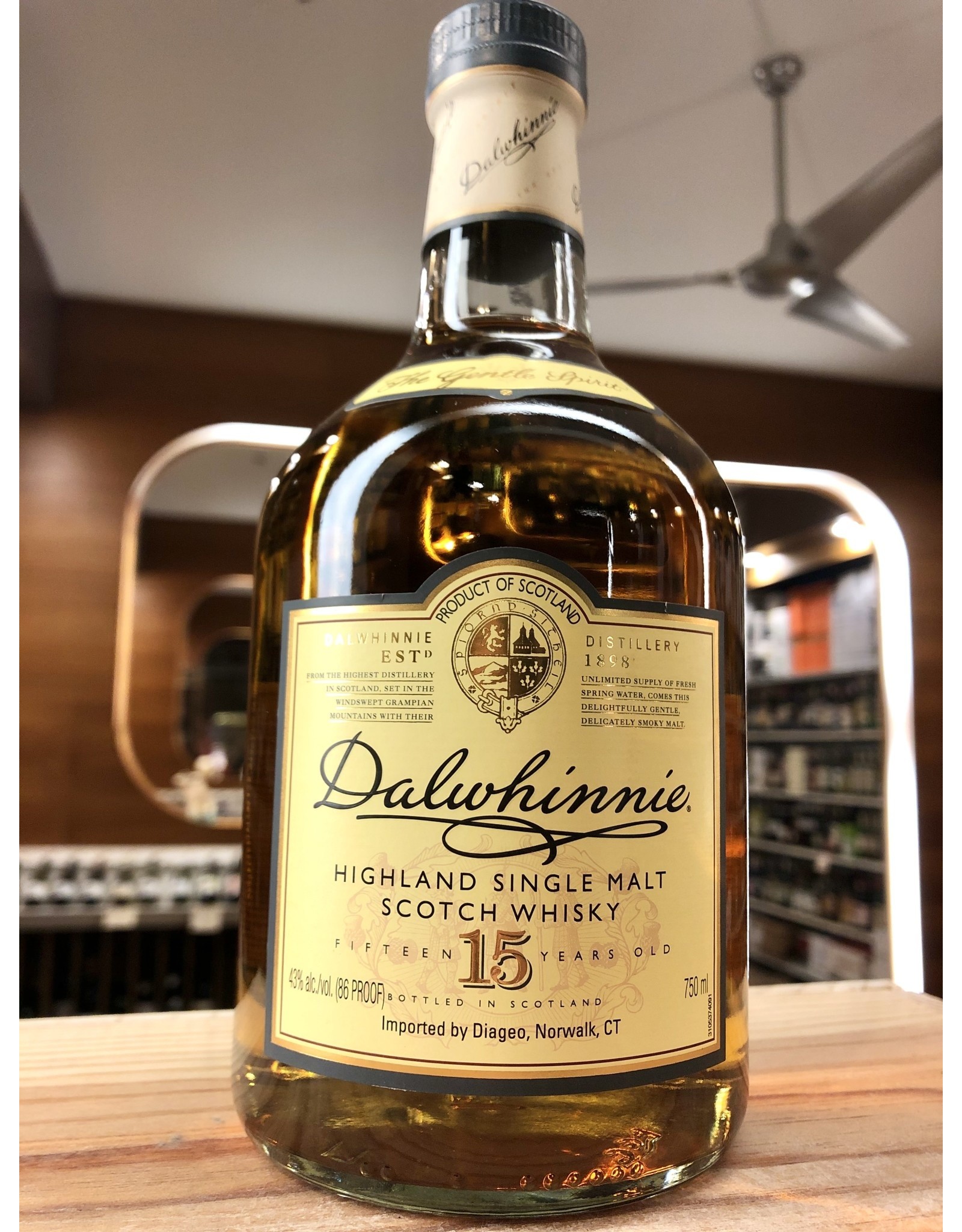 Dalwhinnie 15 Year Scotch - 750 ML