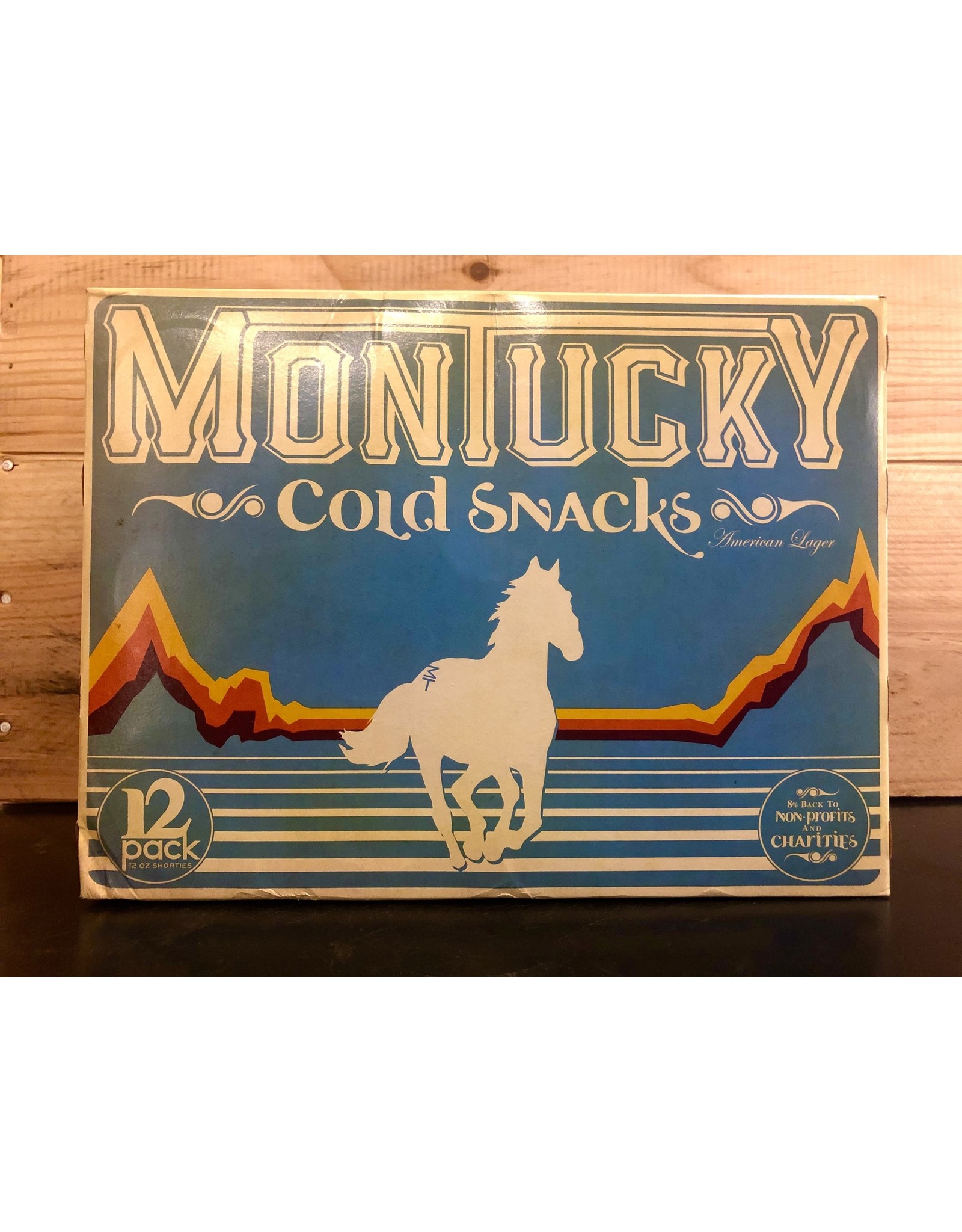 Montucky Cold Snacks Lager - 12x12 oz. - Downtown Wine ...