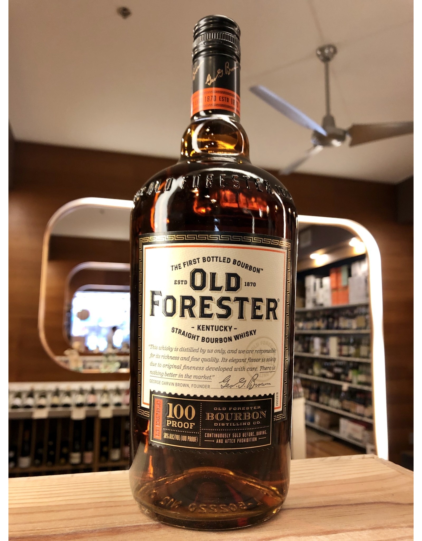 Old Forester 100 Proof Bourbon - 1 Liter