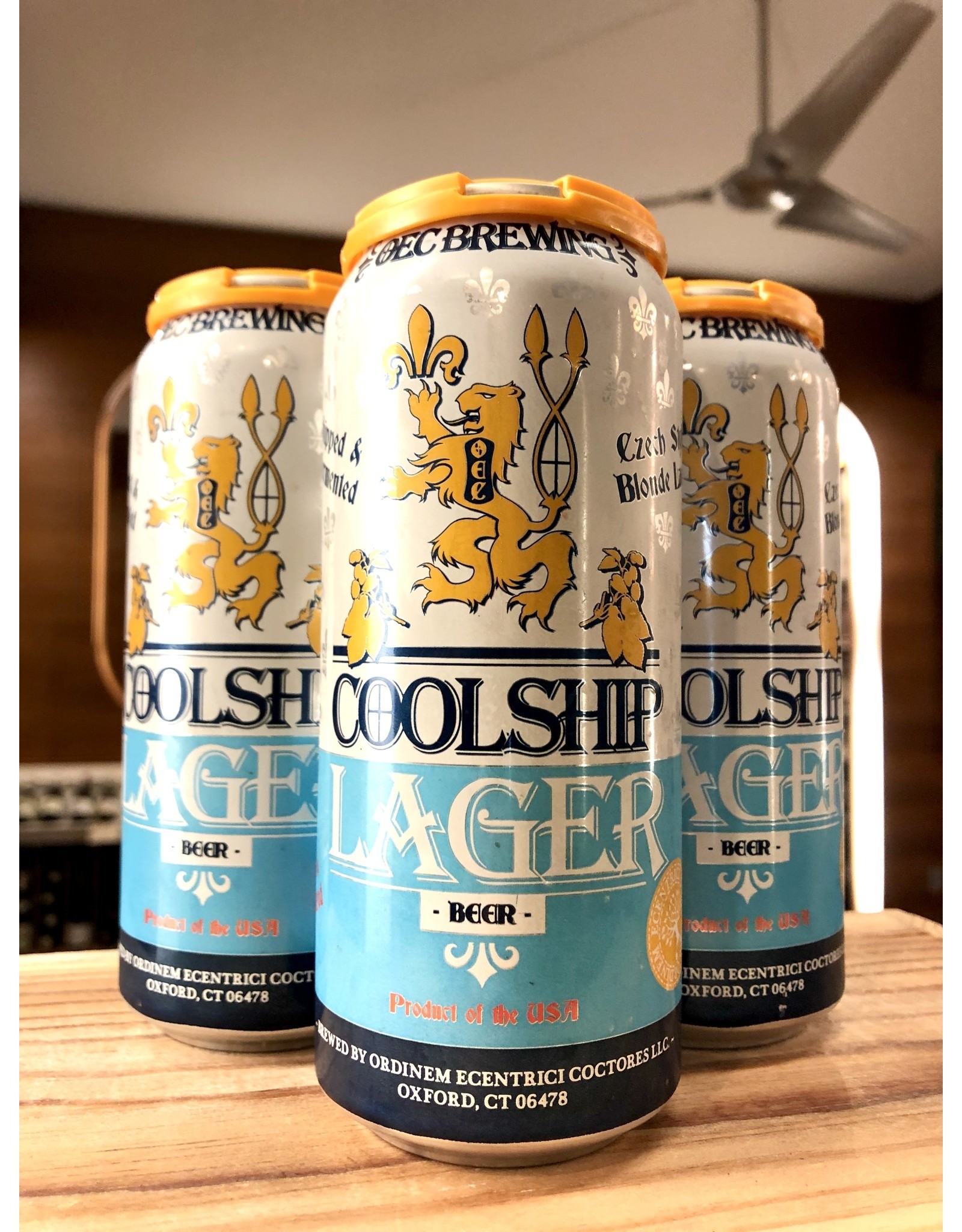 OEC Coolship Lager - 4x16 oz.