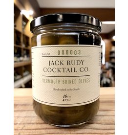 Jack Rudy Vermouth Brined Olives - 16 oz.