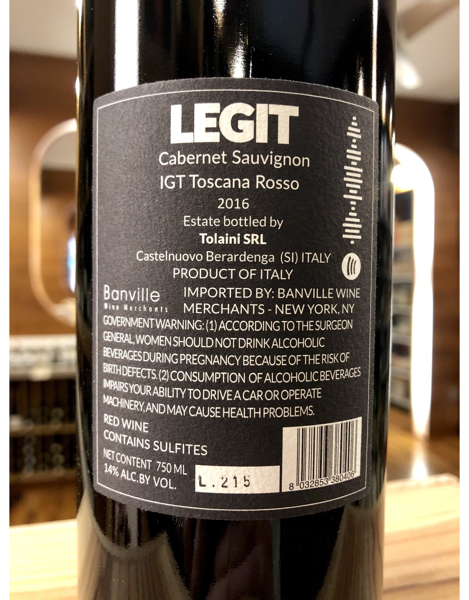 Tolaini Legit Cabernet Sauvignon - 750 ML