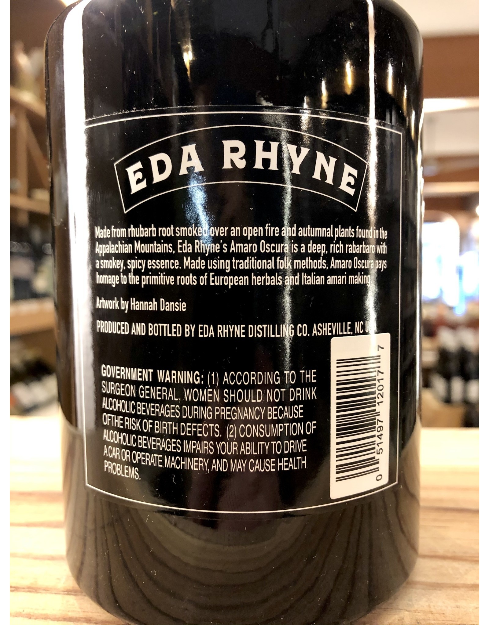 Eda Rhyne Amaro Oscura - 750 ML