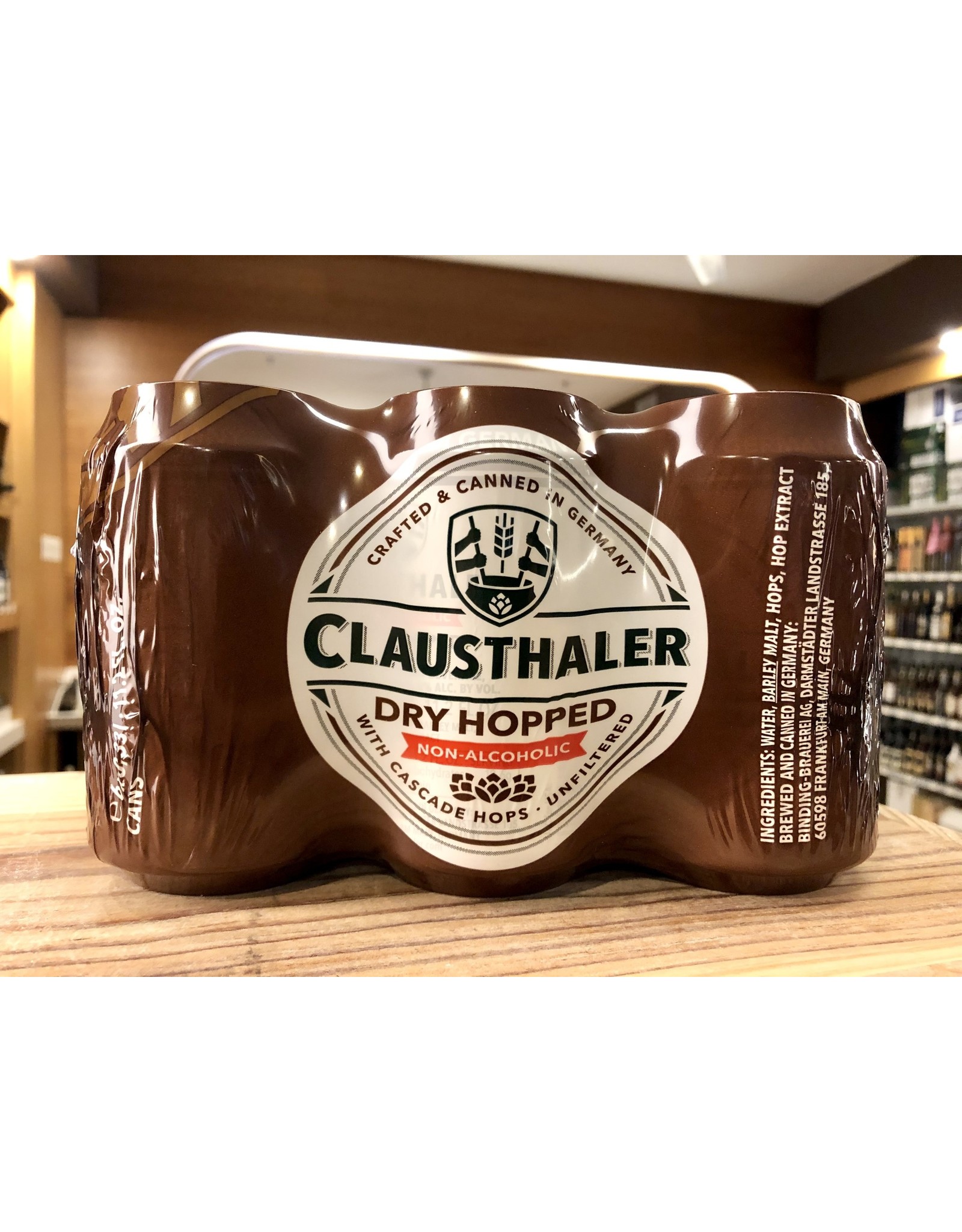Clausthaler Dry Hopped Non-Alcoholic Beer - 6x12 oz.