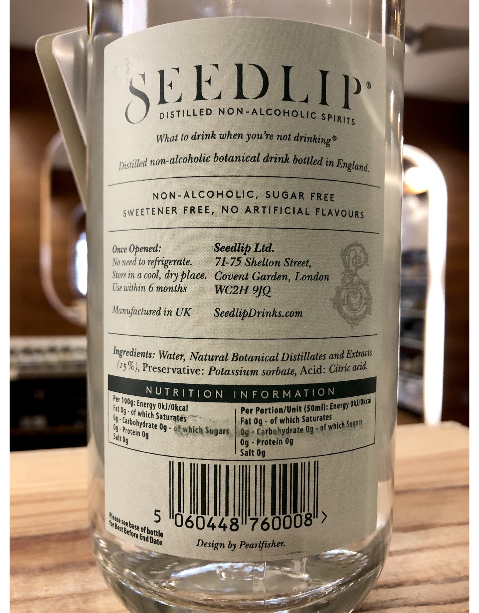 Seedlip Spice Aromatic Non-Alcoholic Spirit - 700 ML