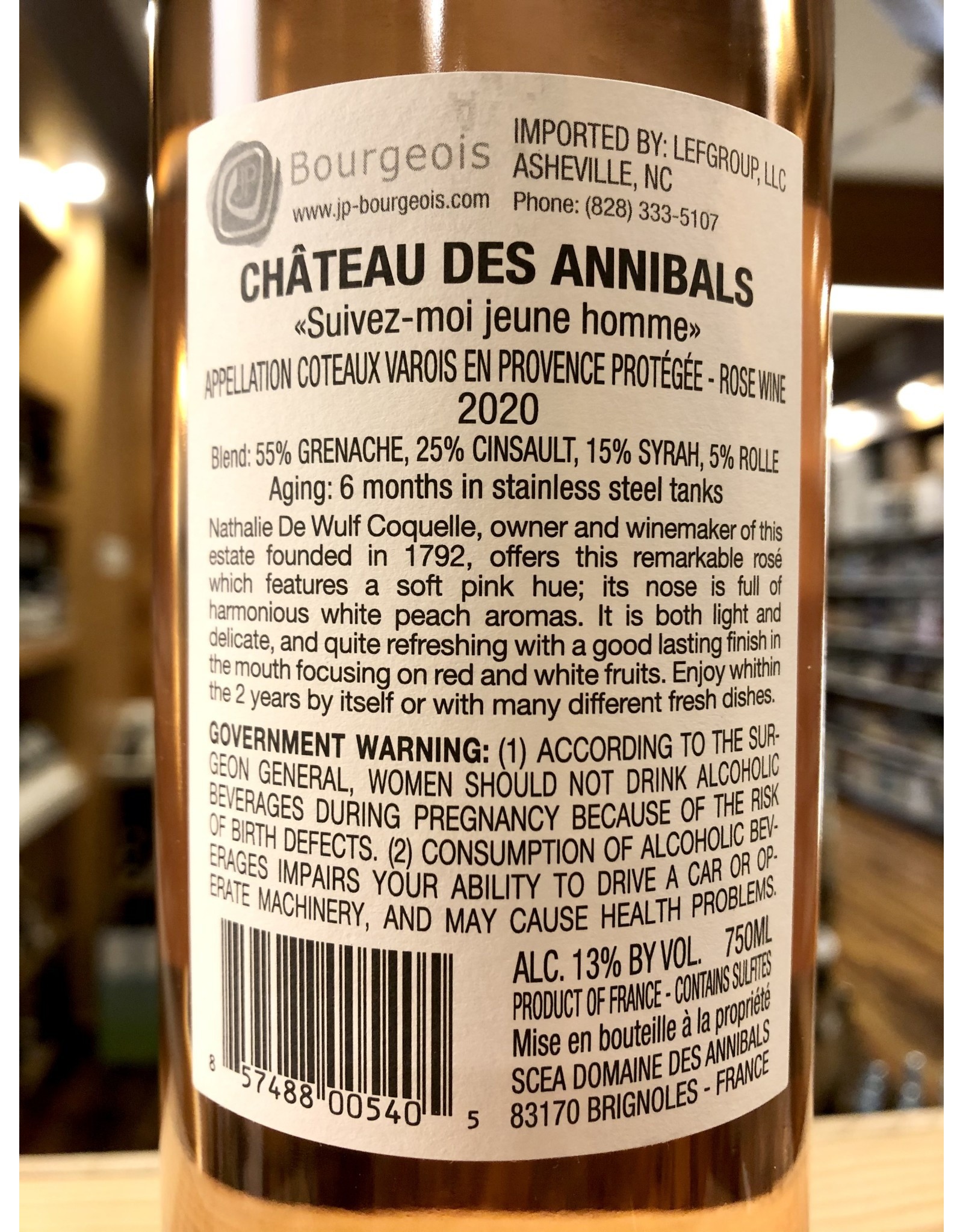 Chateau des Annibals Rose - 750 ML