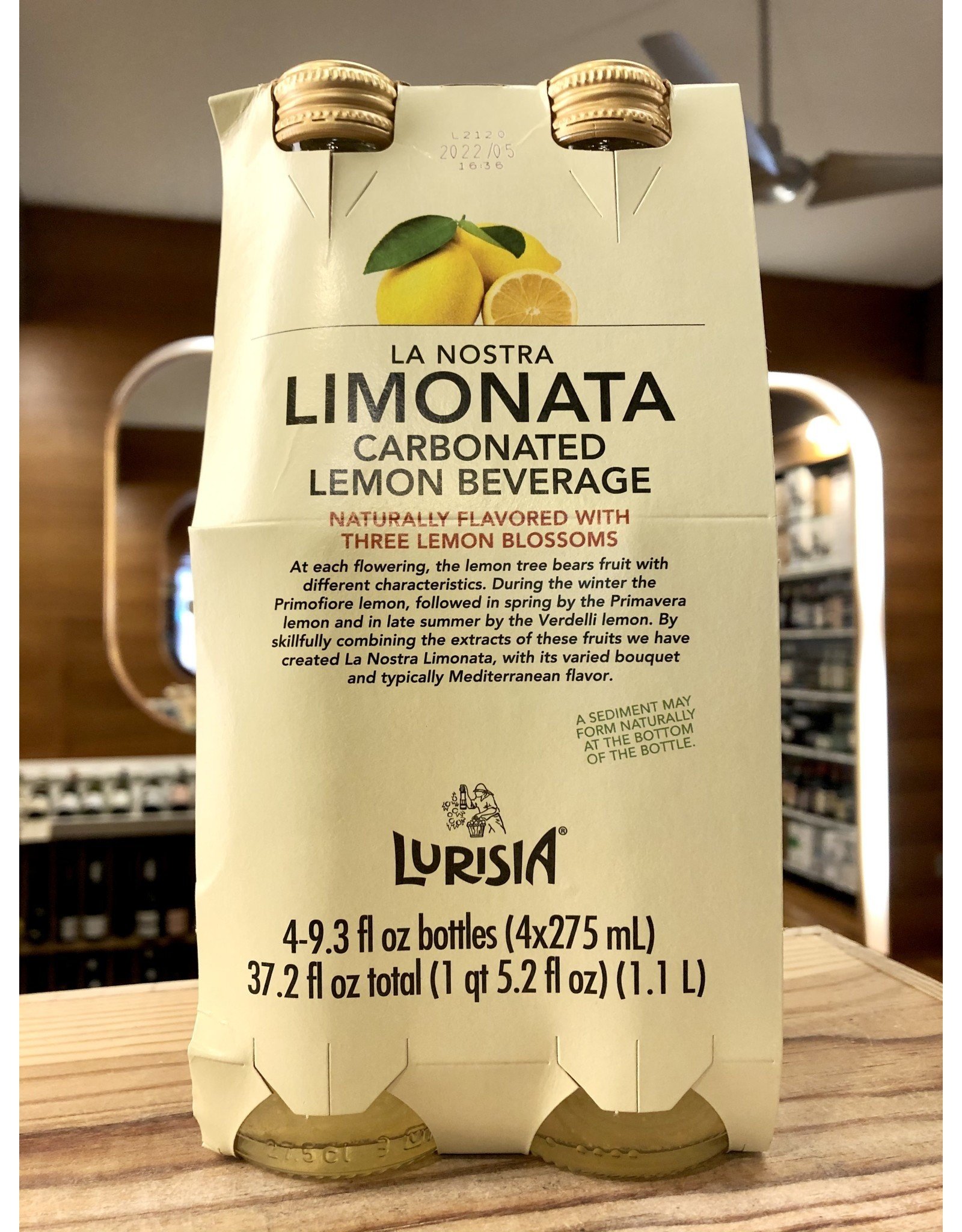 Lurisia Limonata Soda 4-pack