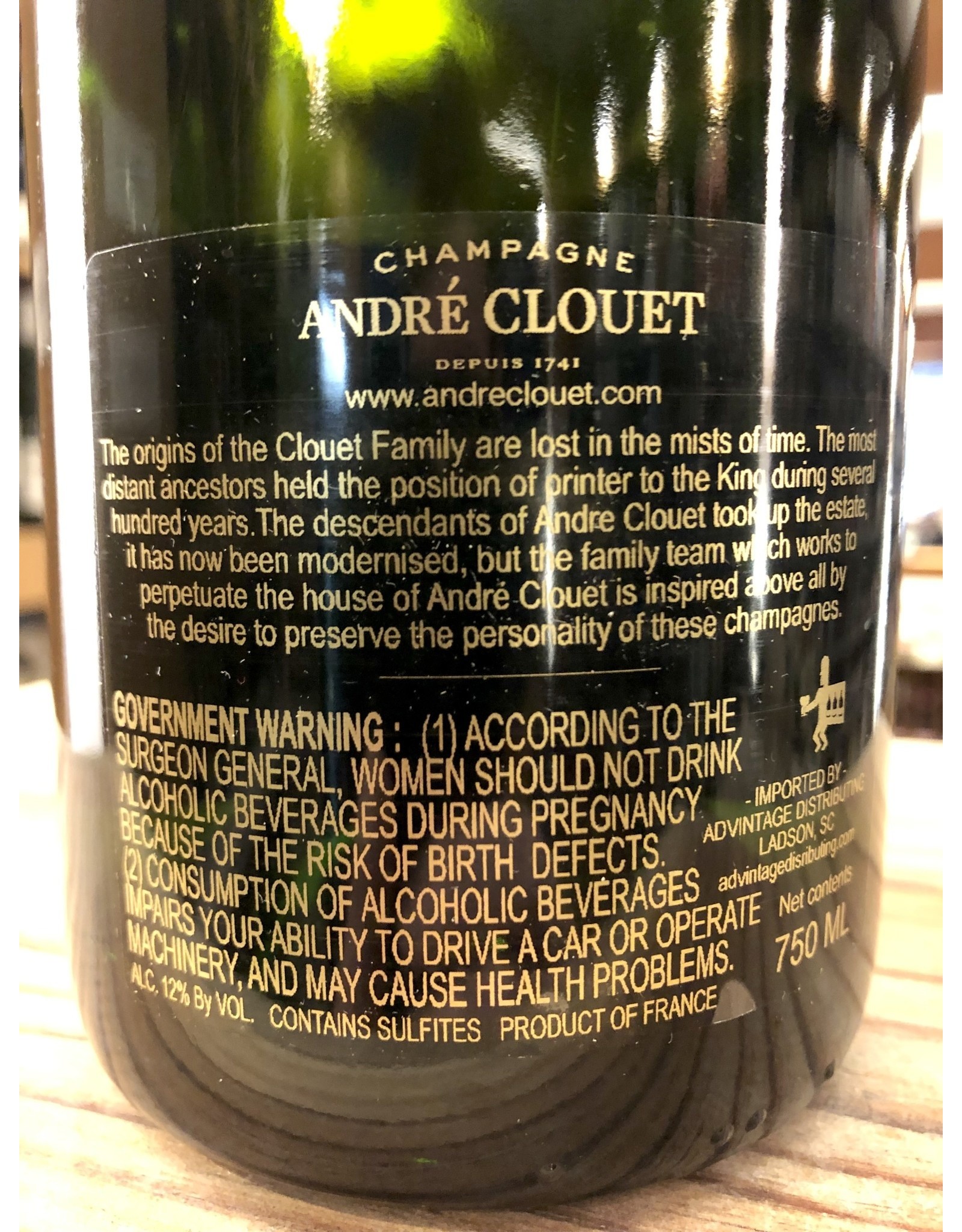 Andre Clouet Grande Reserve Brut Champagne - 750 ML